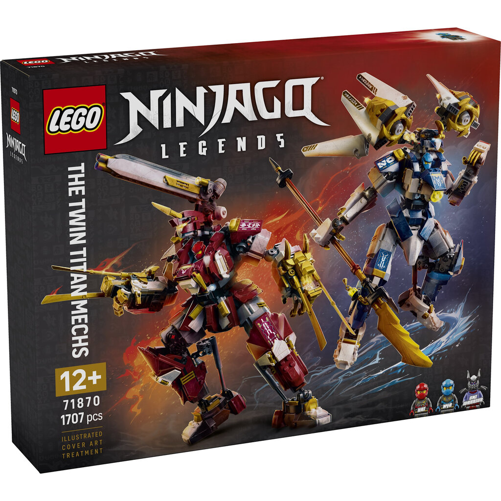 LEGO THE TWIN TITAN MECHS