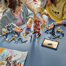 LEGO THE TWIN TITAN MECHS
