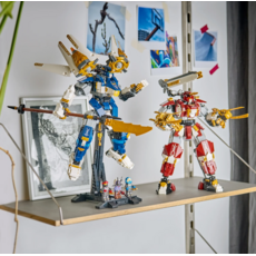 LEGO THE TWIN TITAN MECHS