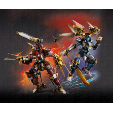 LEGO THE TWIN TITAN MECHS