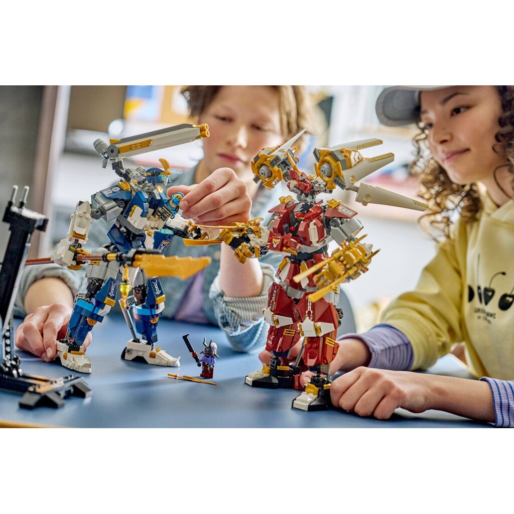 LEGO THE TWIN TITAN MECHS