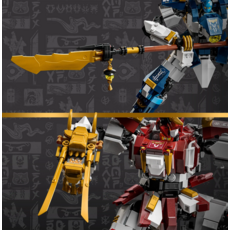 LEGO THE TWIN TITAN MECHS