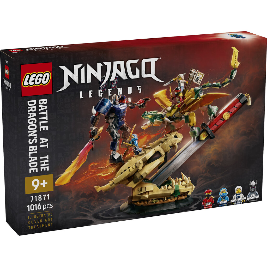 LEGO BATTLE AT THE DRAGON'S BLADE