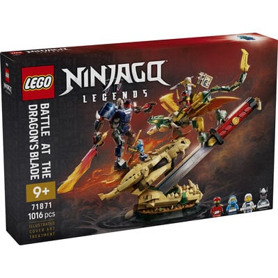 LEGO BATTLE AT THE DRAGON'S BLADE