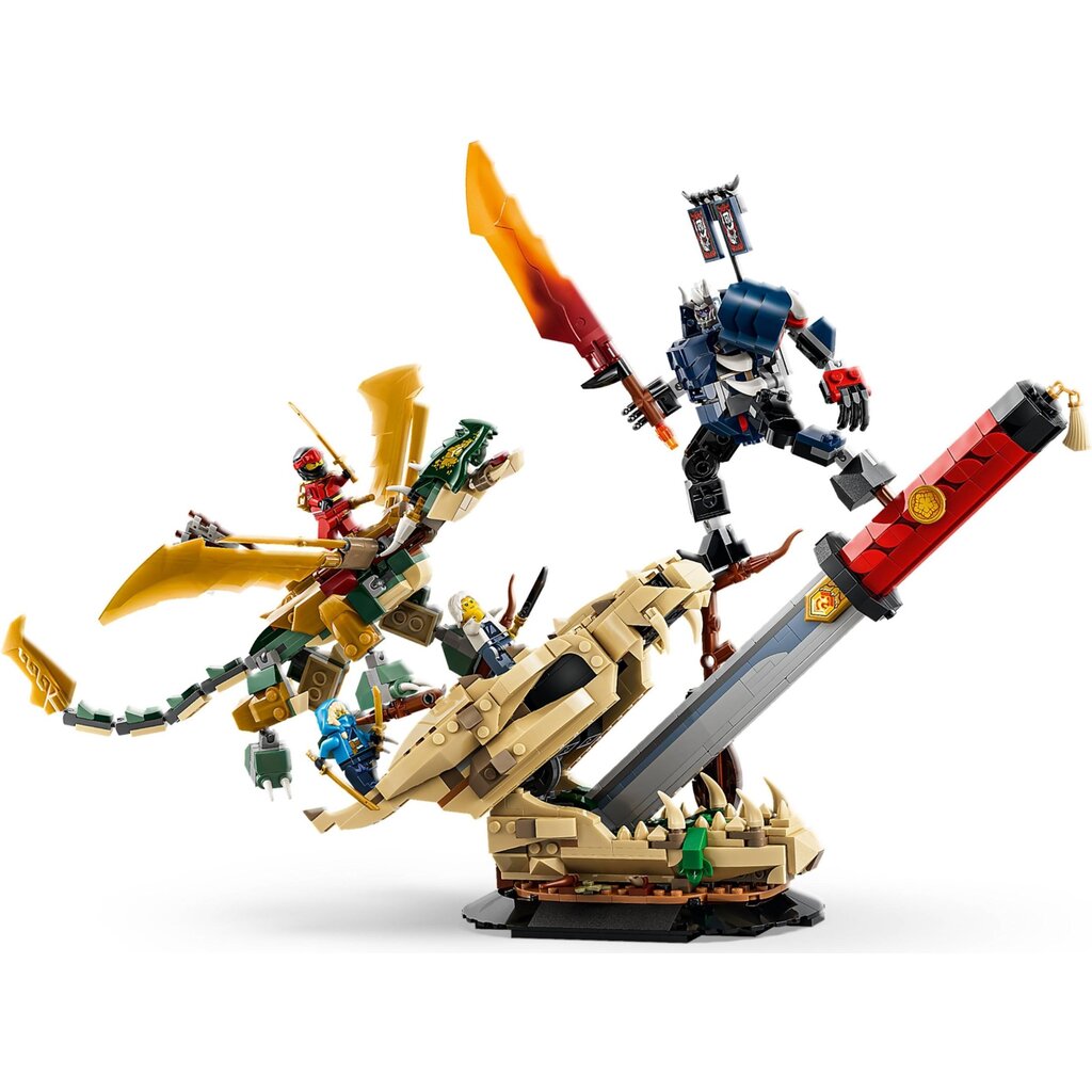 LEGO BATTLE AT THE DRAGON'S BLADE