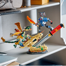 LEGO BATTLE AT THE DRAGON'S BLADE