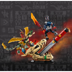 LEGO BATTLE AT THE DRAGON'S BLADE