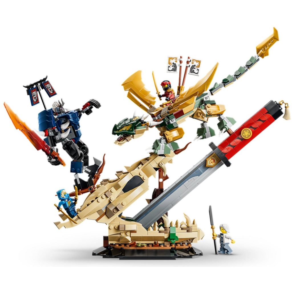 LEGO BATTLE AT THE DRAGON'S BLADE