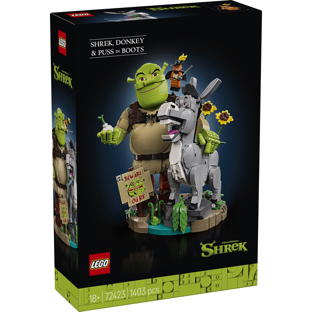 LEGO SHREK, DONKEY & PUSS IN BOOTS