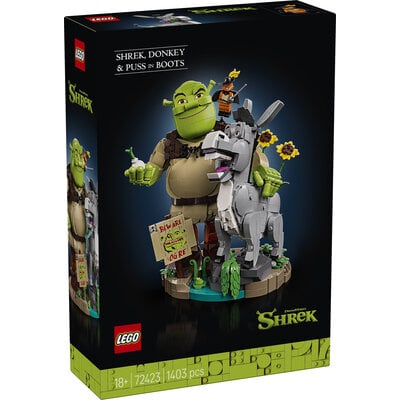 LEGO SHREK, DONKEY & PUSS IN BOOTS