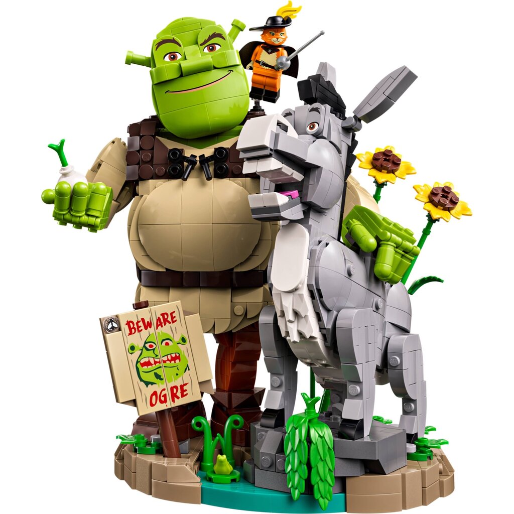LEGO SHREK, DONKEY & PUSS IN BOOTS