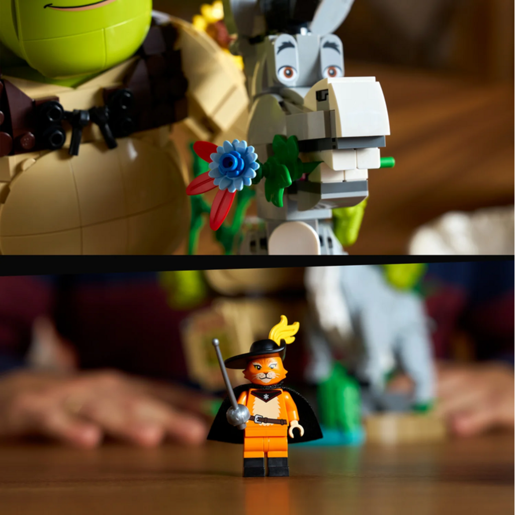 LEGO SHREK, DONKEY & PUSS IN BOOTS