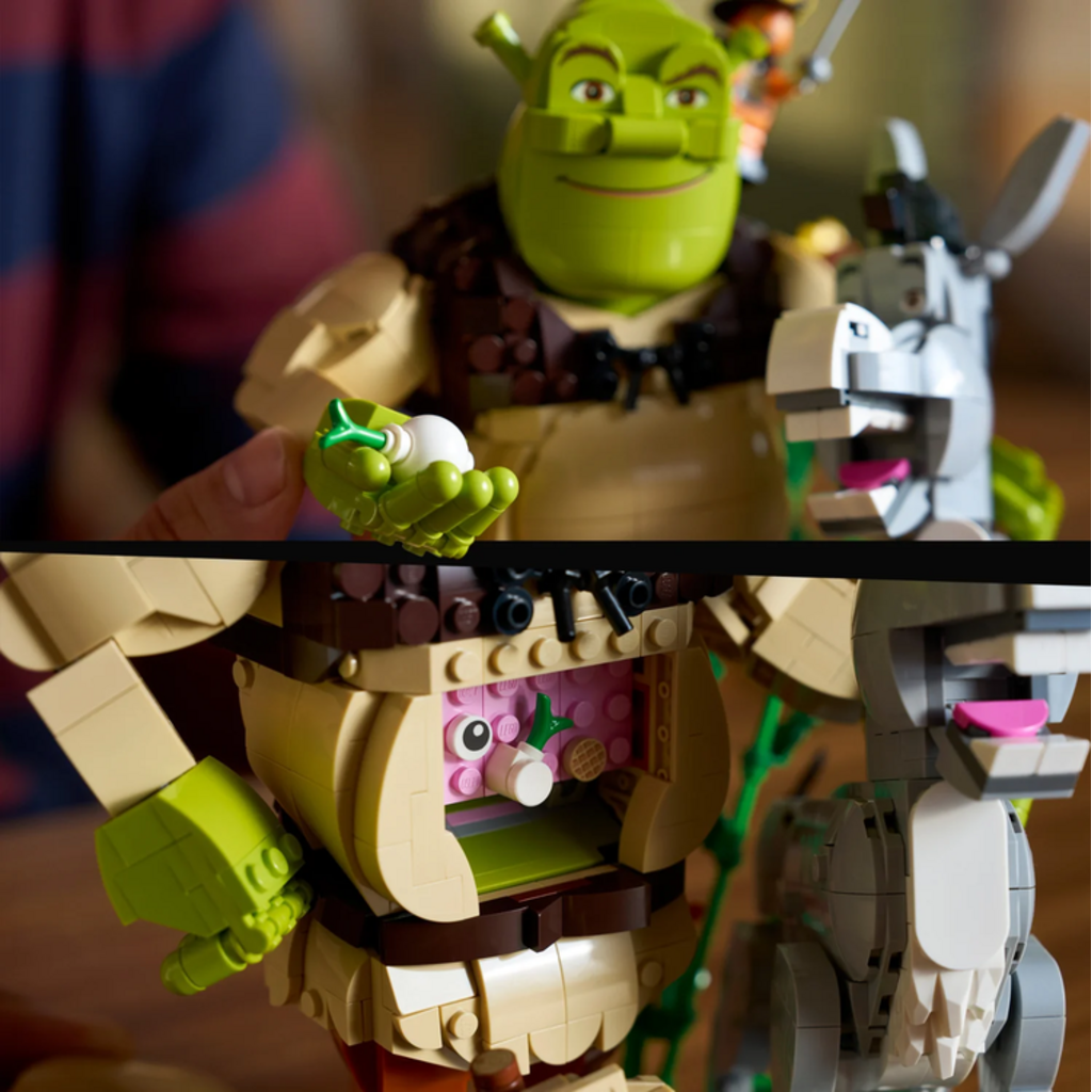 LEGO SHREK, DONKEY & PUSS IN BOOTS