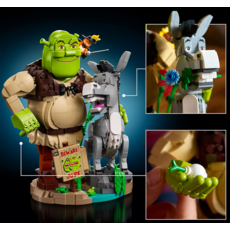 LEGO SHREK, DONKEY & PUSS IN BOOTS