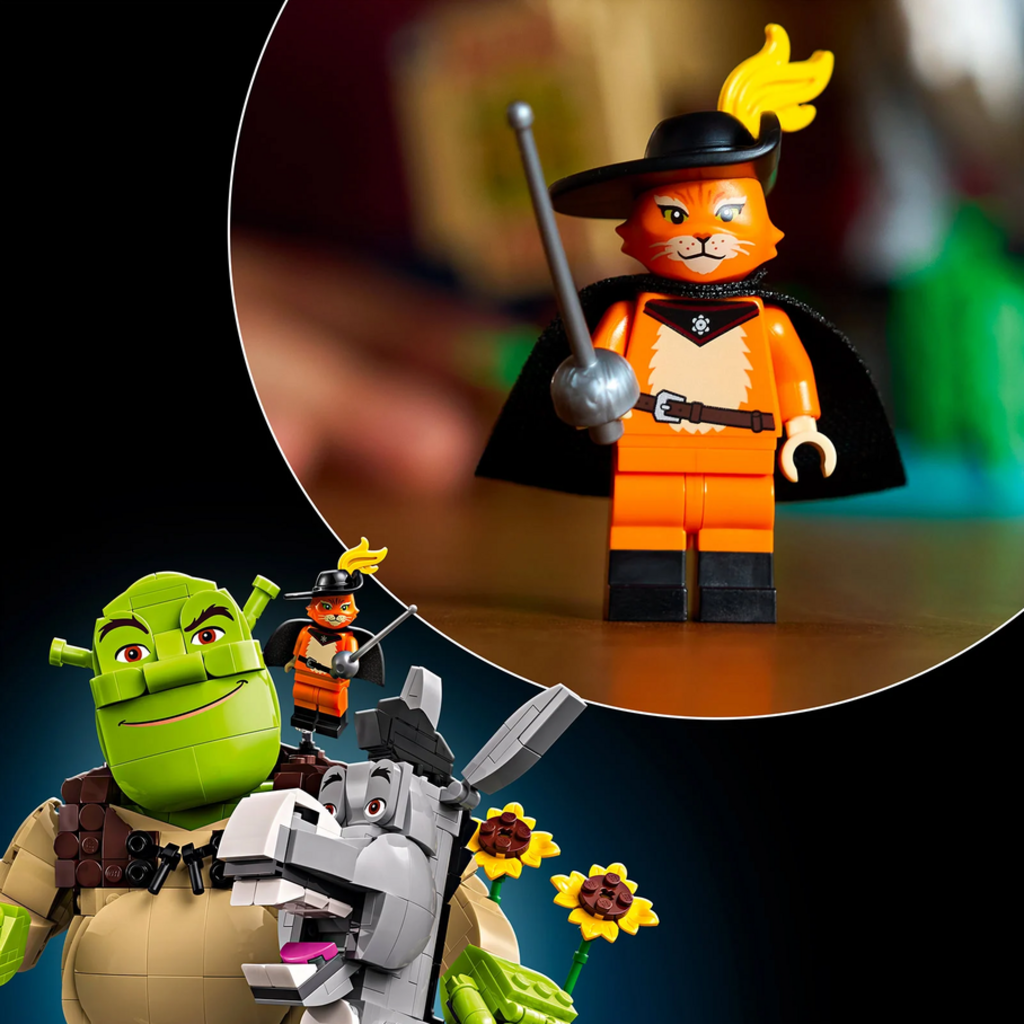 LEGO SHREK, DONKEY & PUSS IN BOOTS