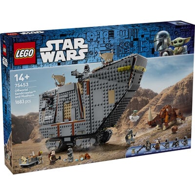 LEGO OFFWORLD SANDCRAWLER AND MUDHORN
