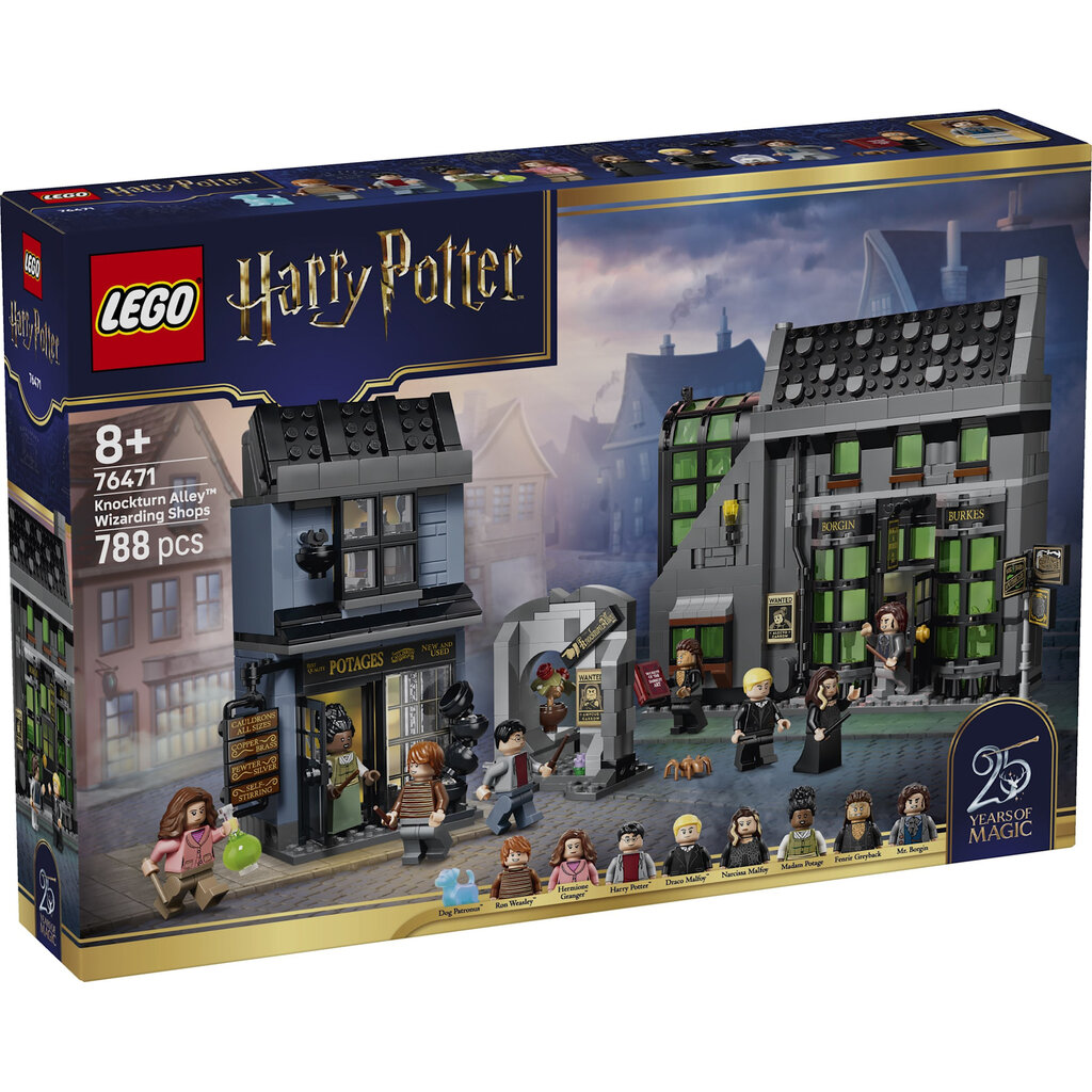 LEGO KNOCKTURN ALLEY WIZARDING SHOPS