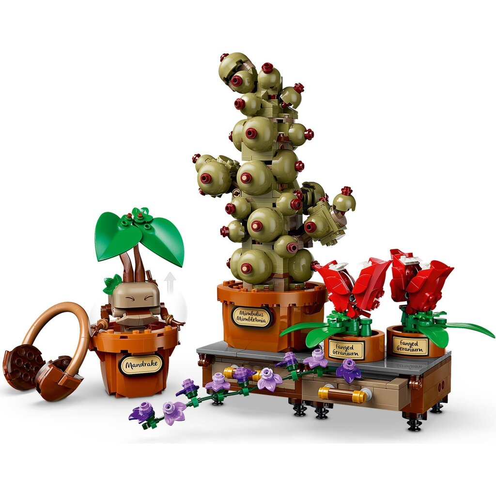 LEGO HOGWARTS HERBOLOGY PLANTS