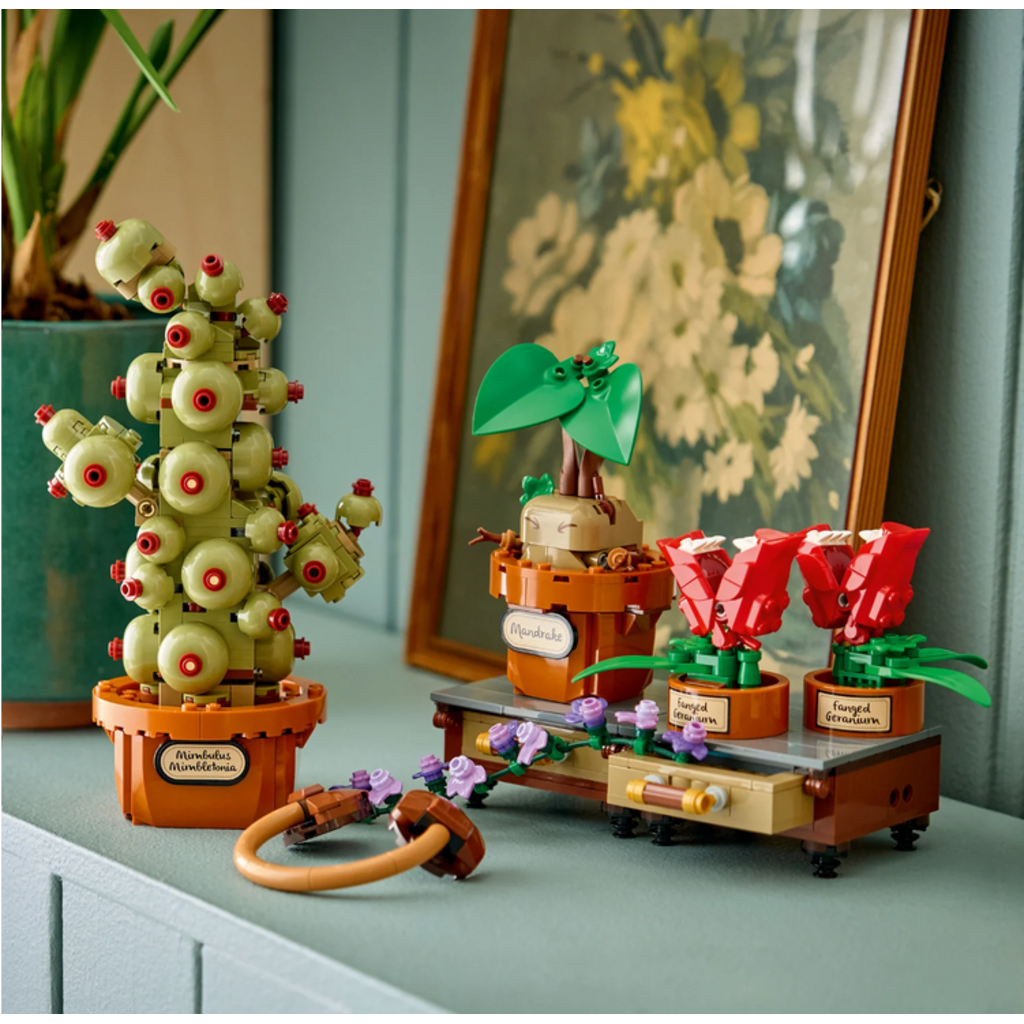 LEGO HOGWARTS HERBOLOGY PLANTS
