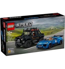 LEGO JAGUAR PROJECT 7 & LAND ROVER DEFENDER