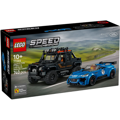 LEGO JAGUAR PROJECT 7 & LAND ROVER DEFENDER
