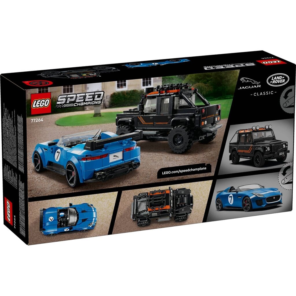 LEGO JAGUAR PROJECT 7 & LAND ROVER DEFENDER
