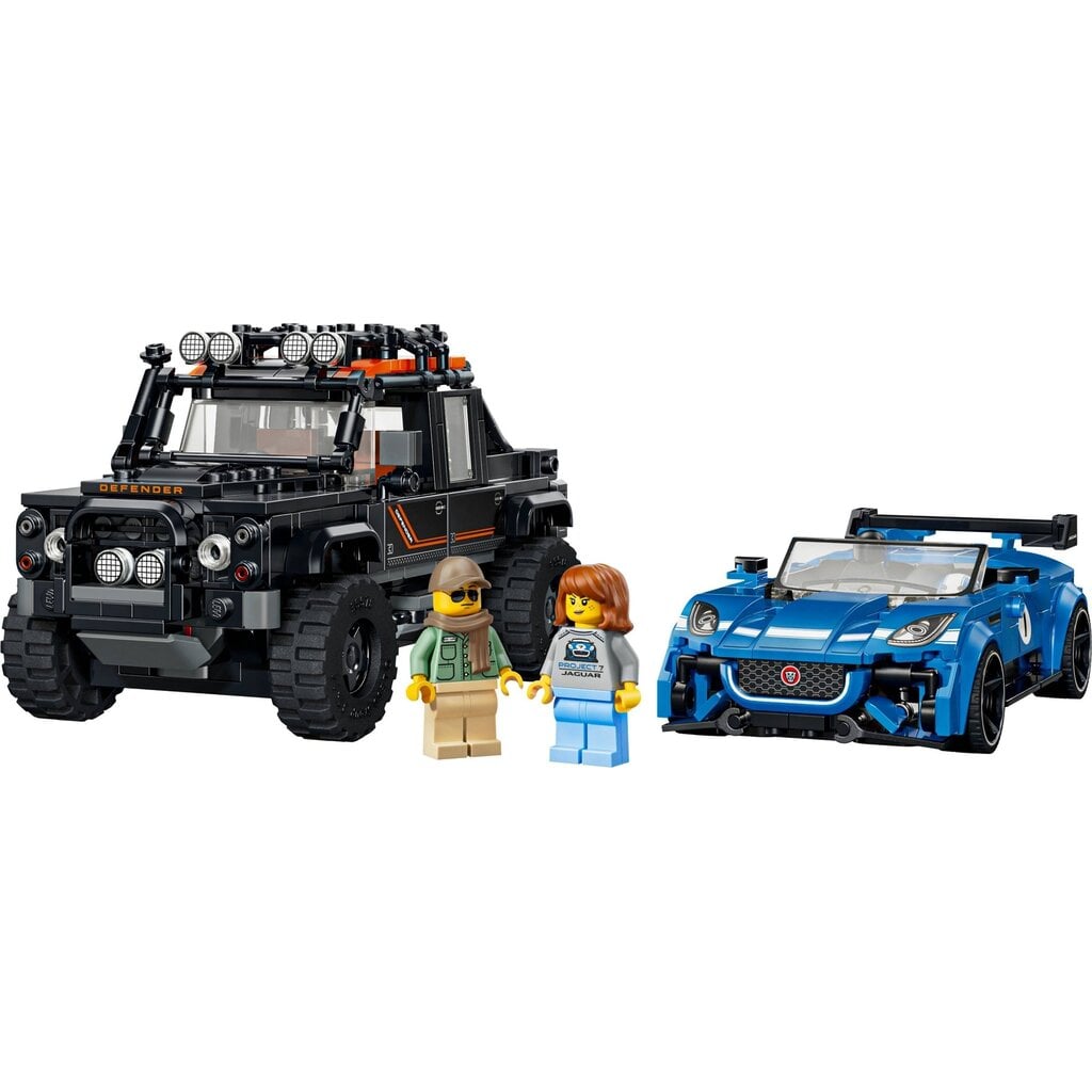 LEGO JAGUAR PROJECT 7 & LAND ROVER DEFENDER