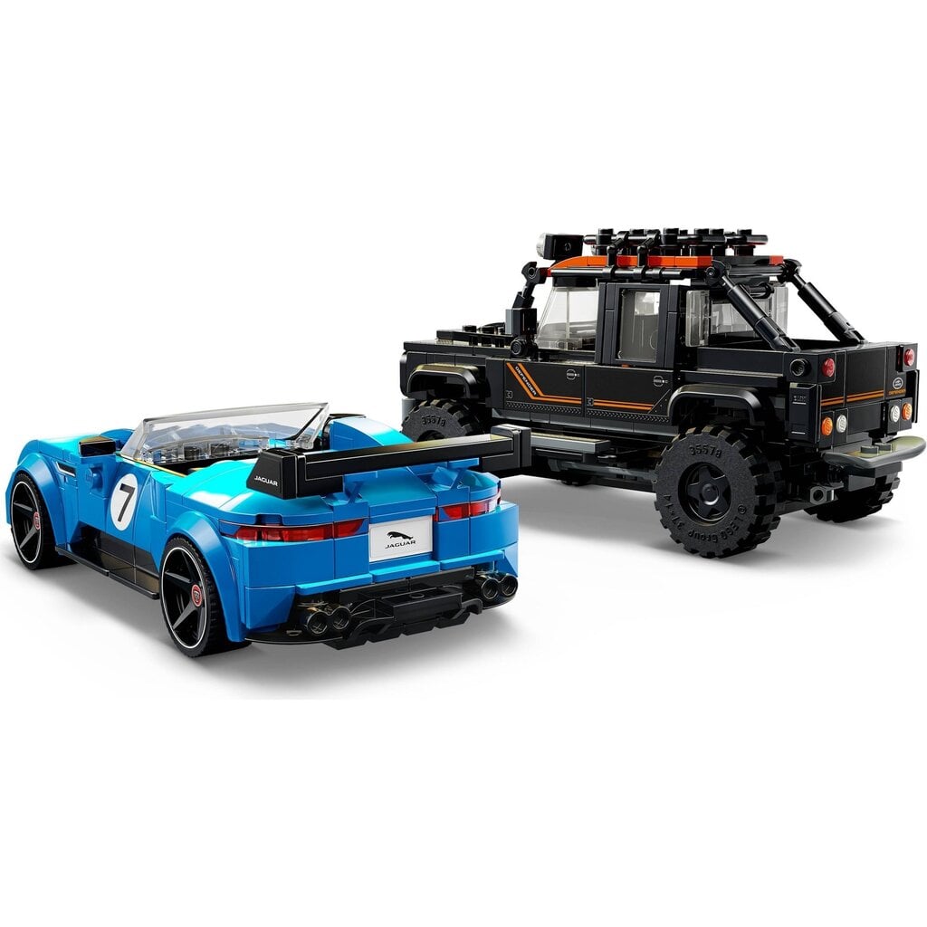 LEGO JAGUAR PROJECT 7 & LAND ROVER DEFENDER