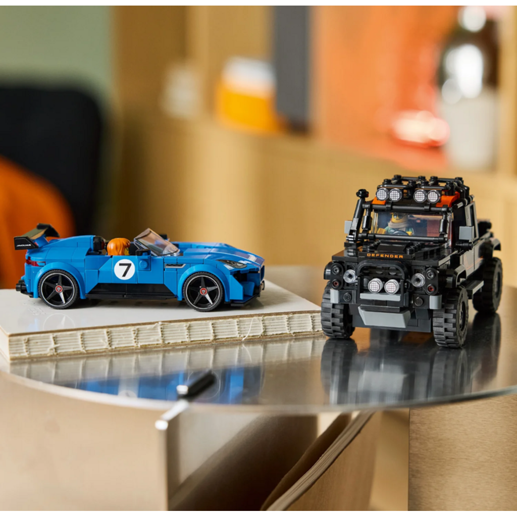LEGO JAGUAR PROJECT 7 & LAND ROVER DEFENDER