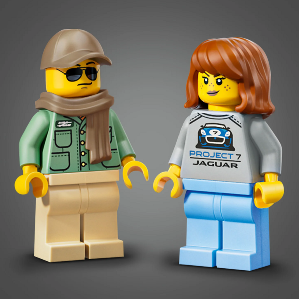 LEGO JAGUAR PROJECT 7 & LAND ROVER DEFENDER