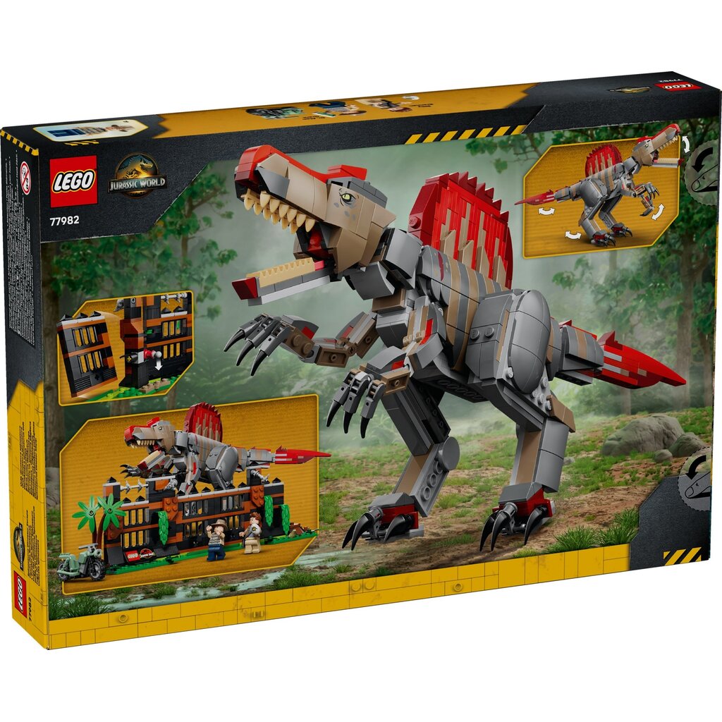 LEGO SPINOSAURUS DINOSAUR ESCAPE