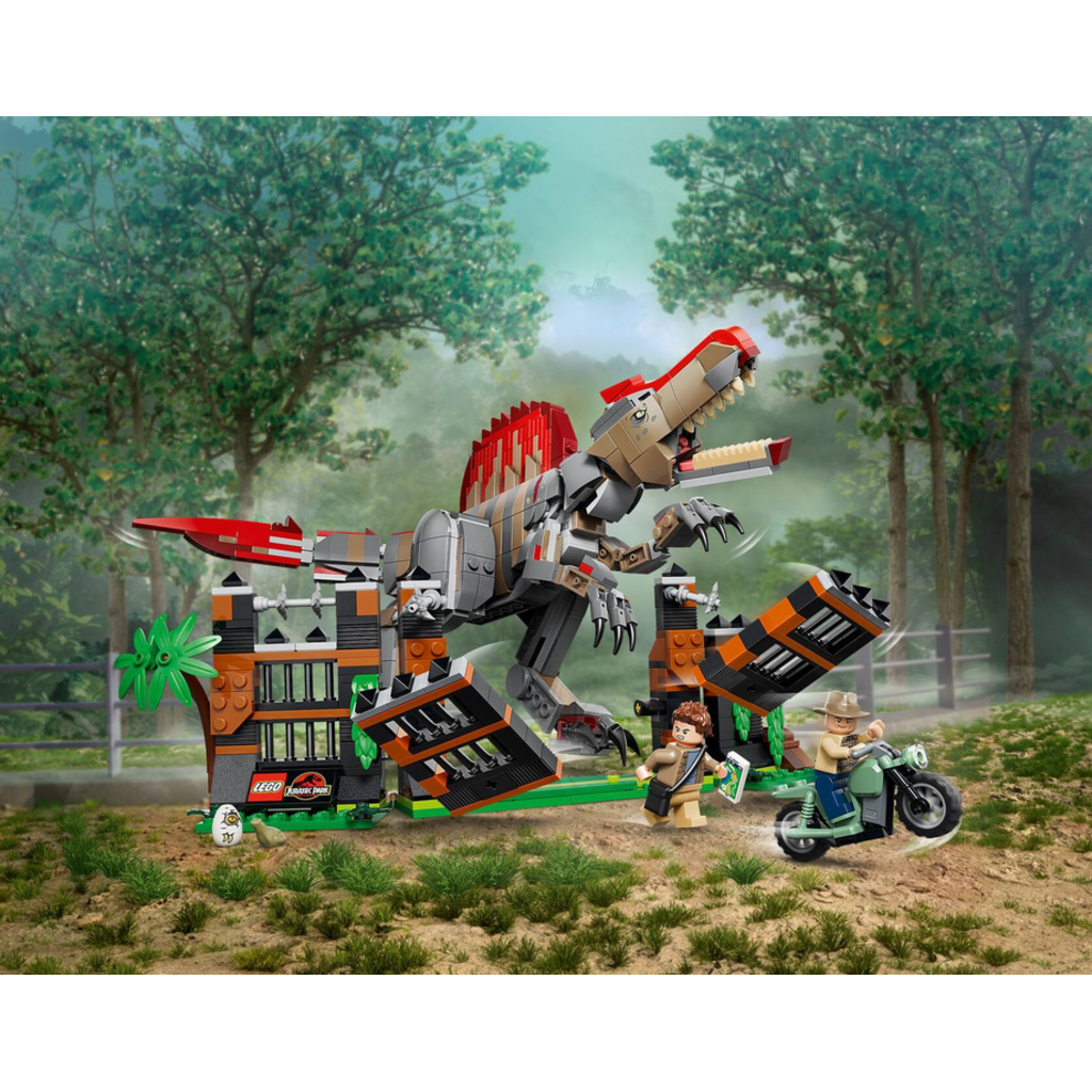 LEGO SPINOSAURUS DINOSAUR ESCAPE