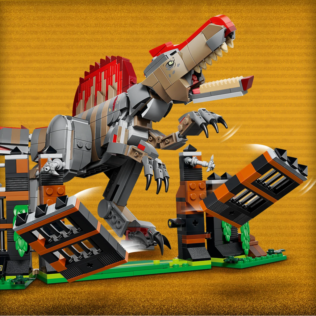 LEGO SPINOSAURUS DINOSAUR ESCAPE