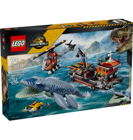 LEGO MOSASAURUS DINOSAUR BOAT ATTACK
