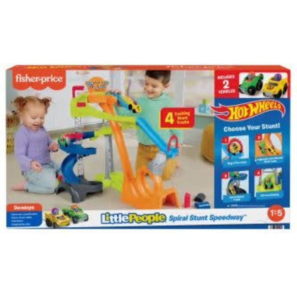 LITTLE PEOPLE SPIRAL STUNT SPEEDWAY