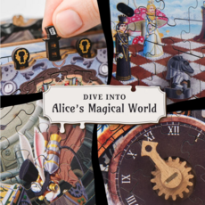 CLUEPUZZLE WONDERBOX OF ALICE