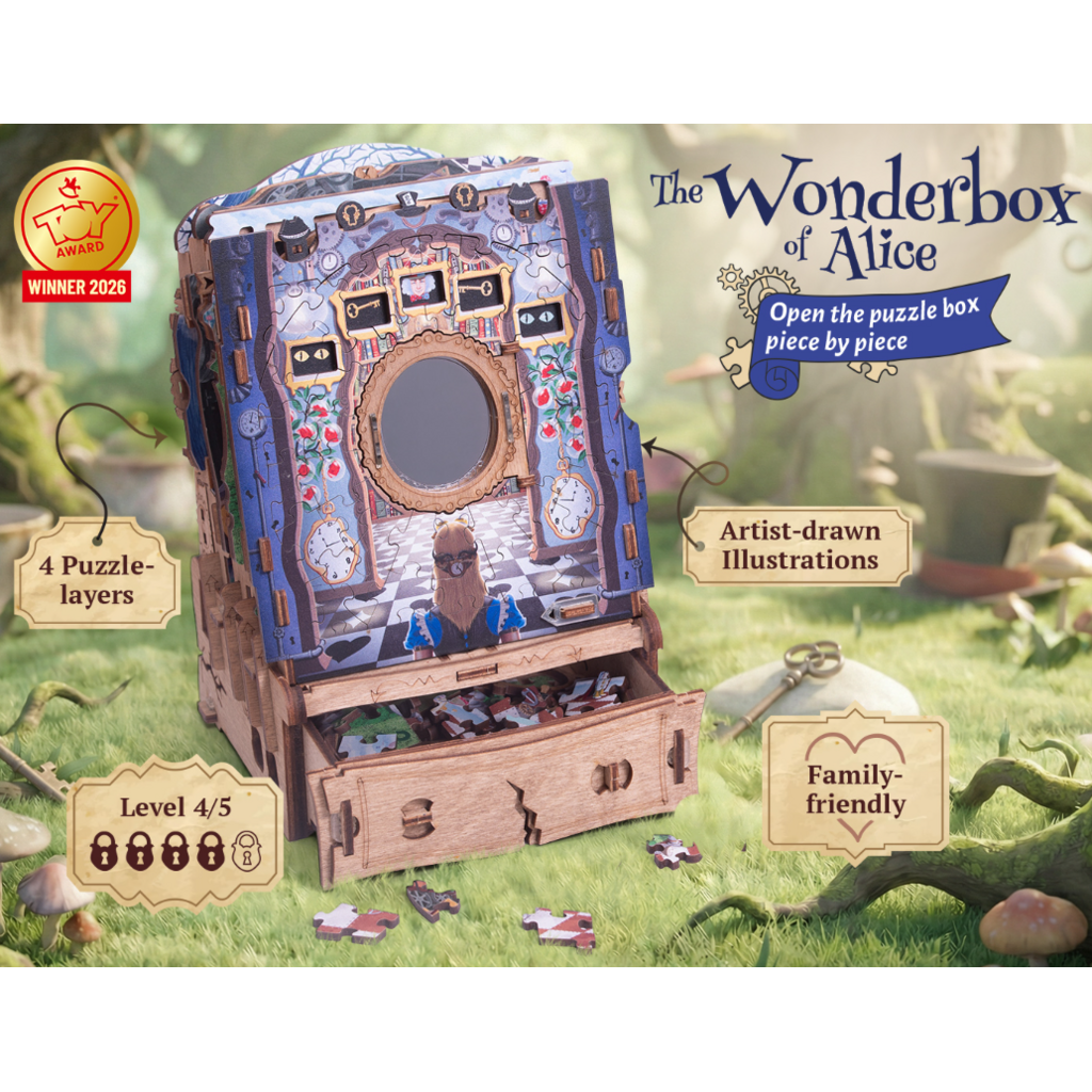 CLUEPUZZLE WONDERBOX OF ALICE