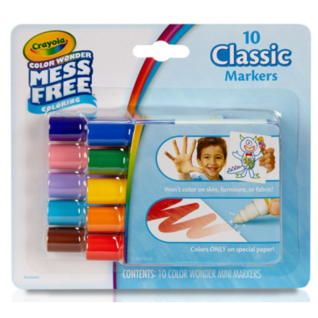 CRAYOLA COLOR WONDER MINI MARKERS
