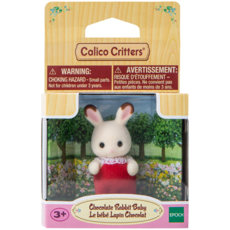 CALICO CRITTERS CHOCOLATE RABBIT BABY CALICO CRITTERS