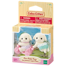 CALICO CRITTERS FLORA RABBIT TWINS CALICO CRITTERS