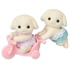 CALICO CRITTERS FLORA RABBIT TWINS CALICO CRITTERS