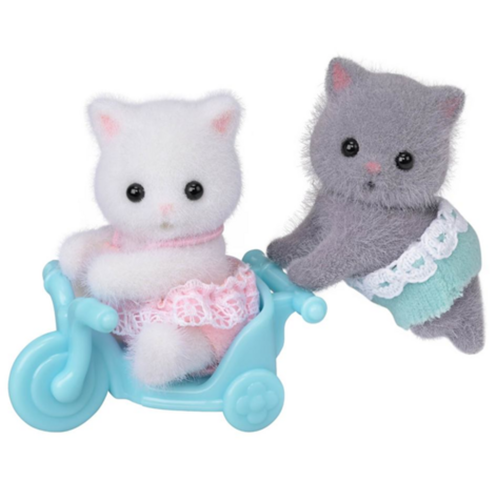 CALICO CRITTERS PERSIAN CAT TWINS CALICO CRITTERS