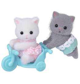 CALICO CRITTERS PERSIAN CAT TWINS CALICO CRITTERS