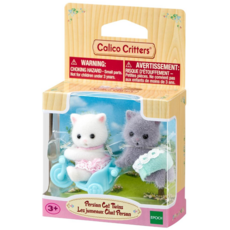CALICO CRITTERS PERSIAN CAT TWINS CALICO CRITTERS