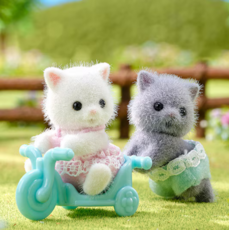 CALICO CRITTERS PERSIAN CAT TWINS CALICO CRITTERS