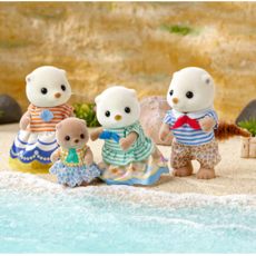 CALICO CRITTERS SEA OTTER FAMILY CALICO CRITTERS