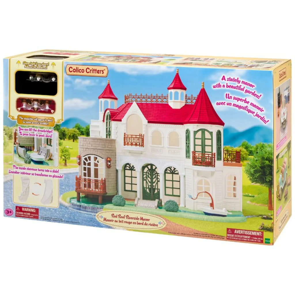 CALICO CRITTERS RED ROOF RIVERSIDE MANOR CALICO CRITTERS
