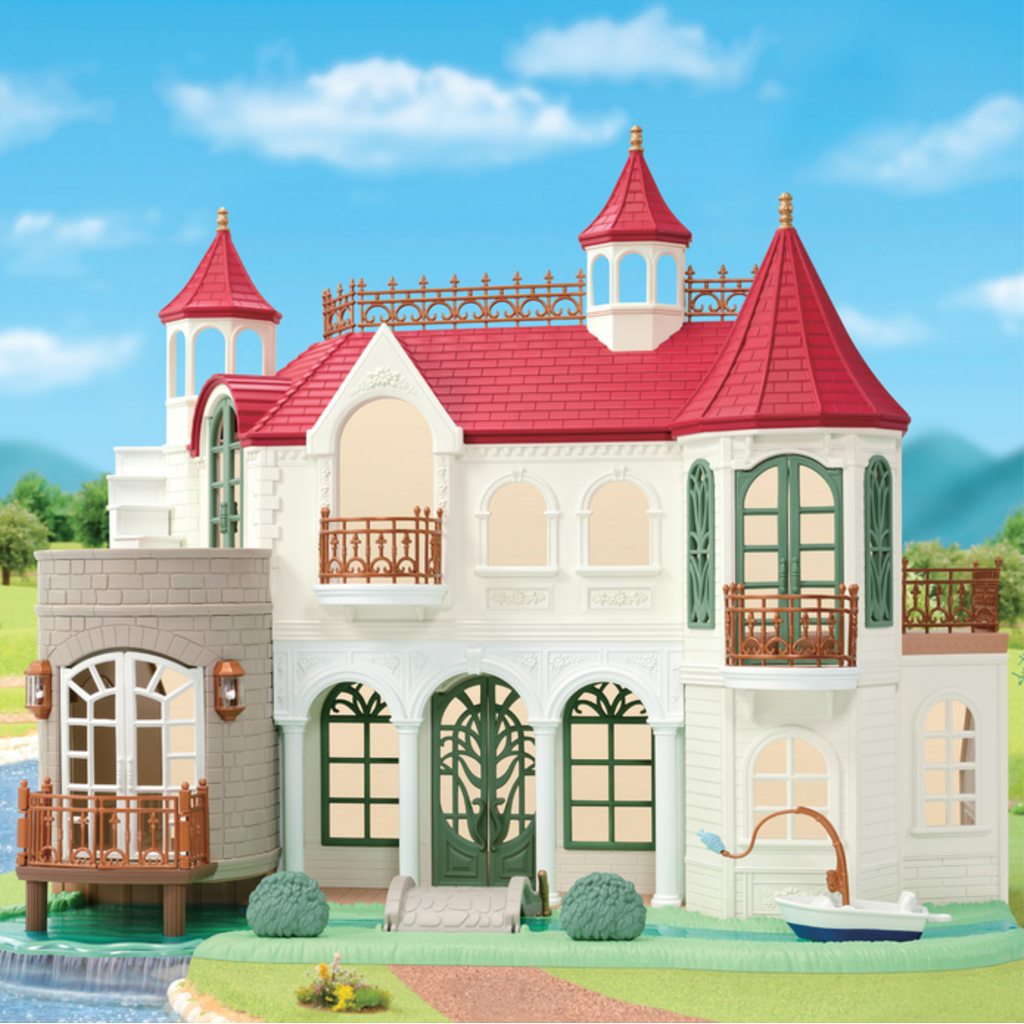 CALICO CRITTERS RED ROOF RIVERSIDE MANOR CALICO CRITTERS