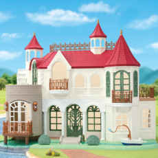 CALICO CRITTERS RED ROOF RIVERSIDE MANOR CALICO CRITTERS