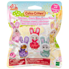 CALICO CRITTERS CUTIE COLLECTIBLES – COLORFUL BUNNY COSTUME BABIES CALICO CRITTERS